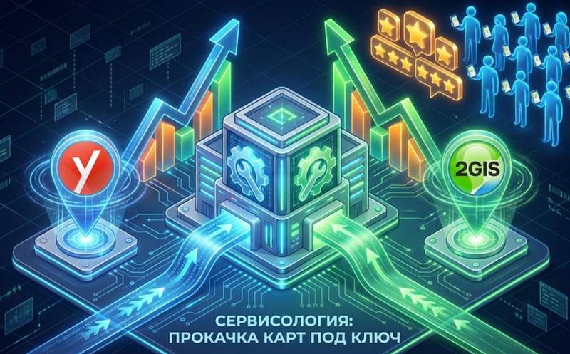 Продвижение сервисного центра на Яндекс.Картах и 2ГИС